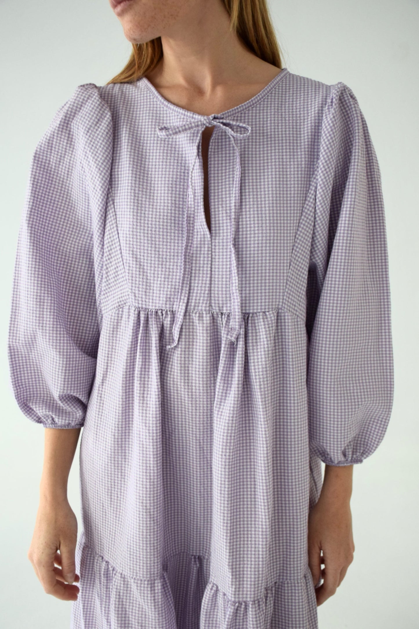 Gabriela Violet Dress