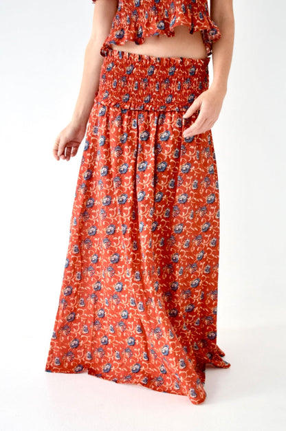 Skirt Bruna Red Lily