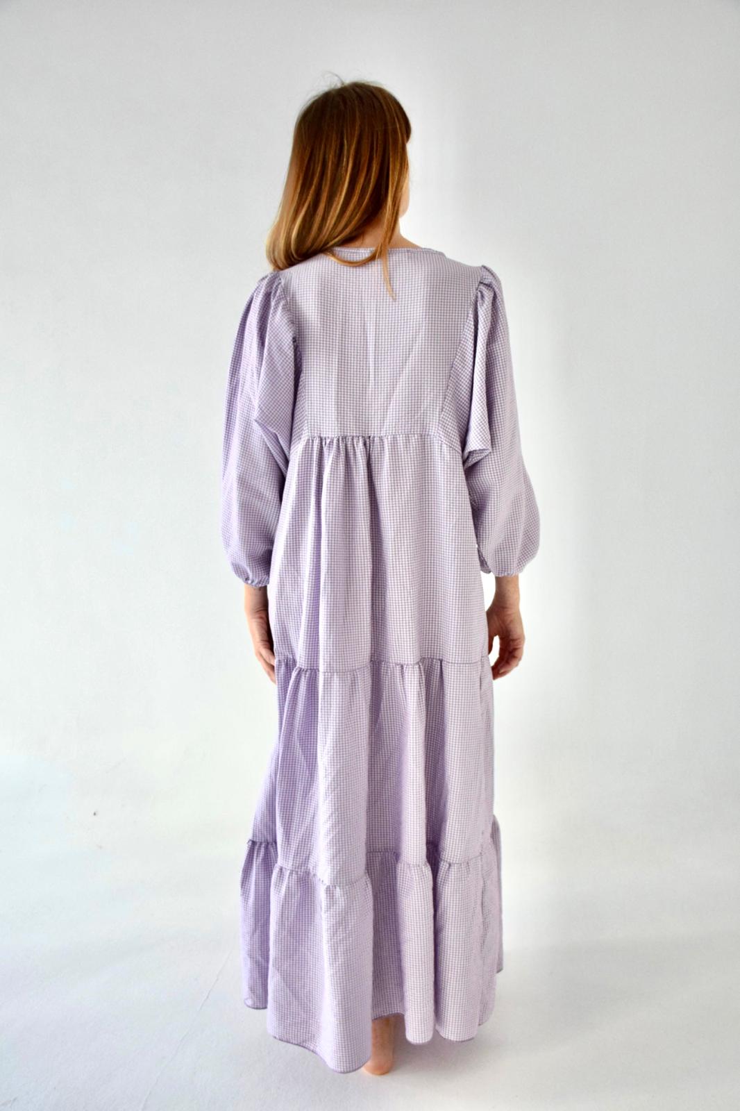 Gabriela Violet Dress
