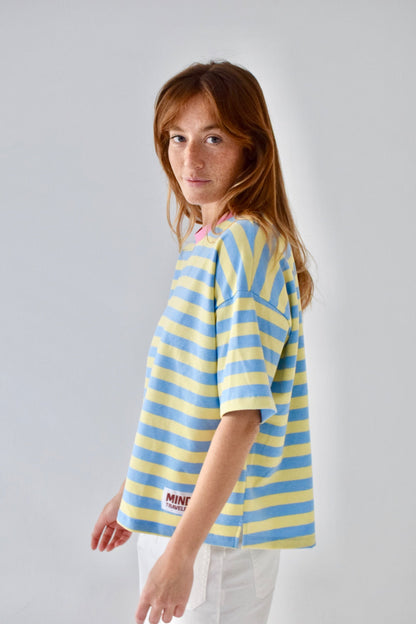 Camiseta Nunu Azul y Amarillo