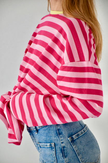 Núria Pink and Fuchsia T-shirt
