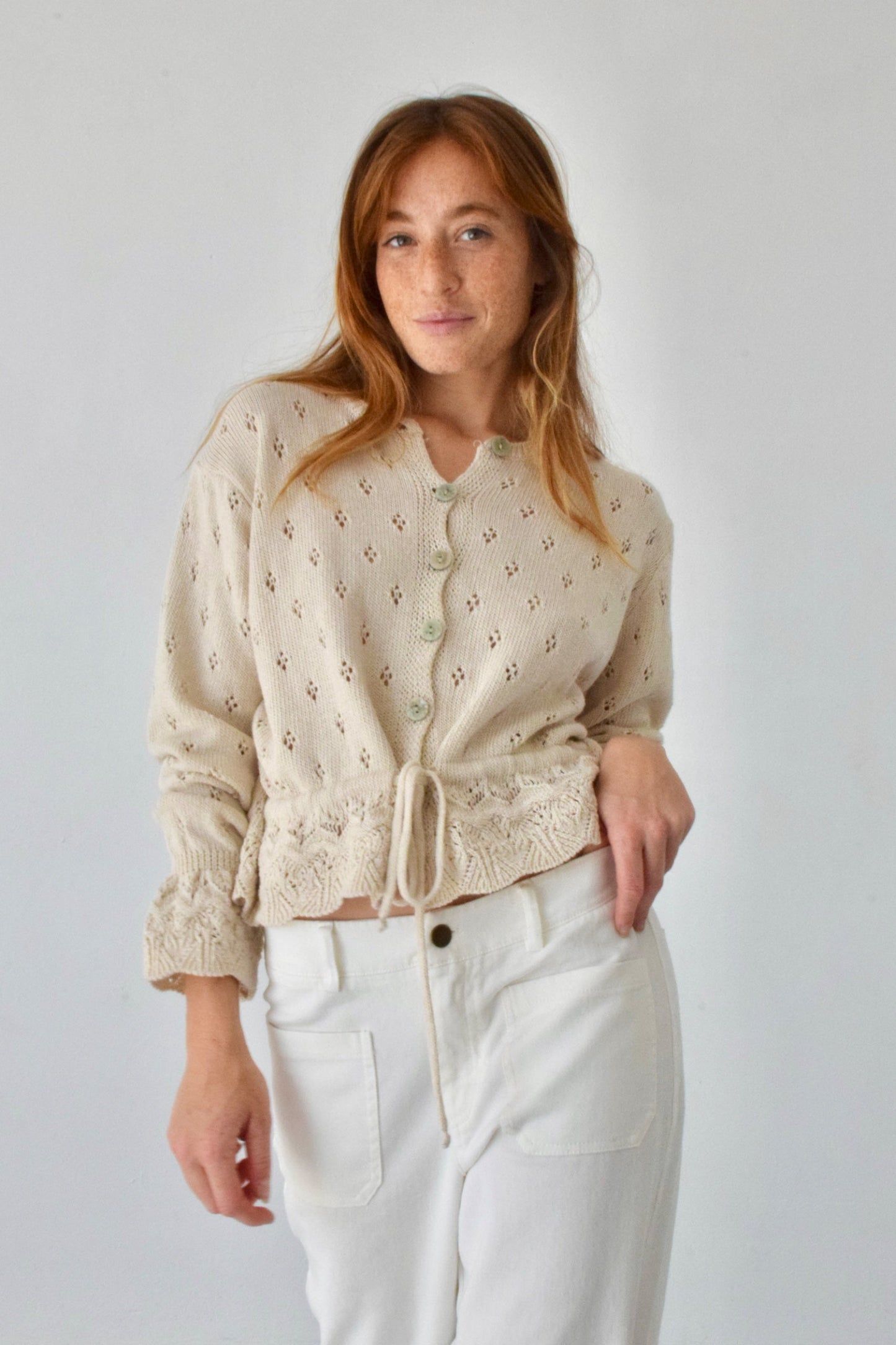 Cárdigan Josephine Beige