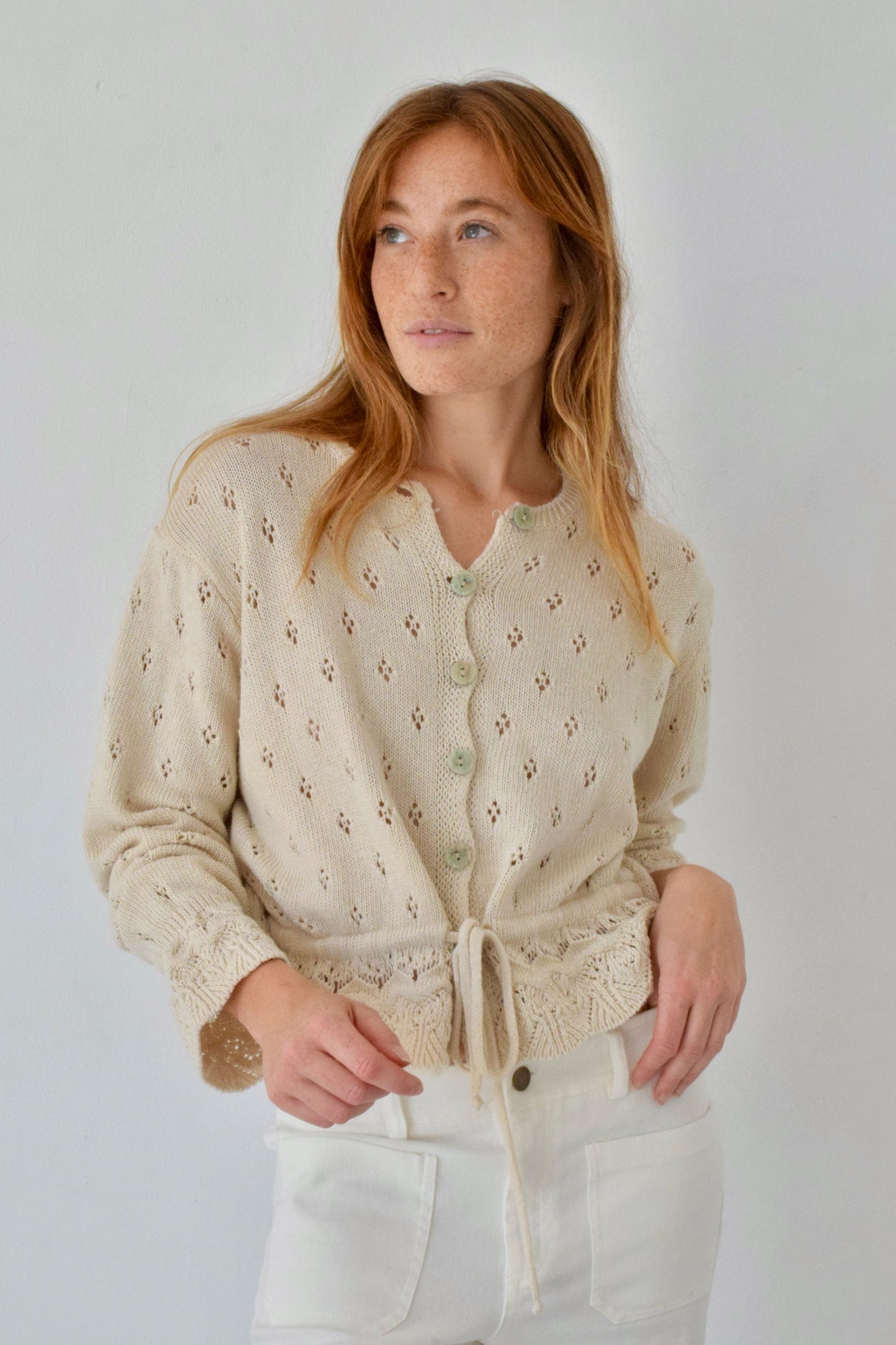 Cárdigan Josephine Beige