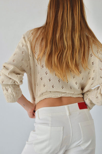 Cárdigan Josephine Beige