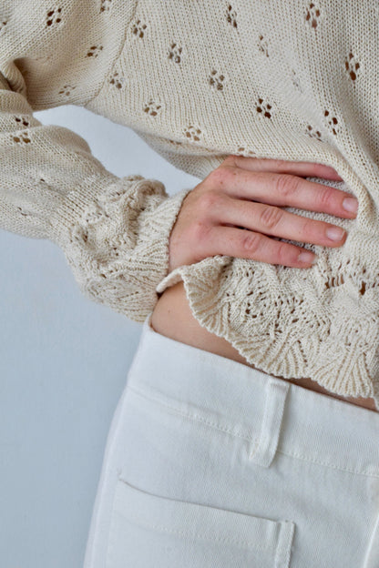 Cárdigan Josephine Beige