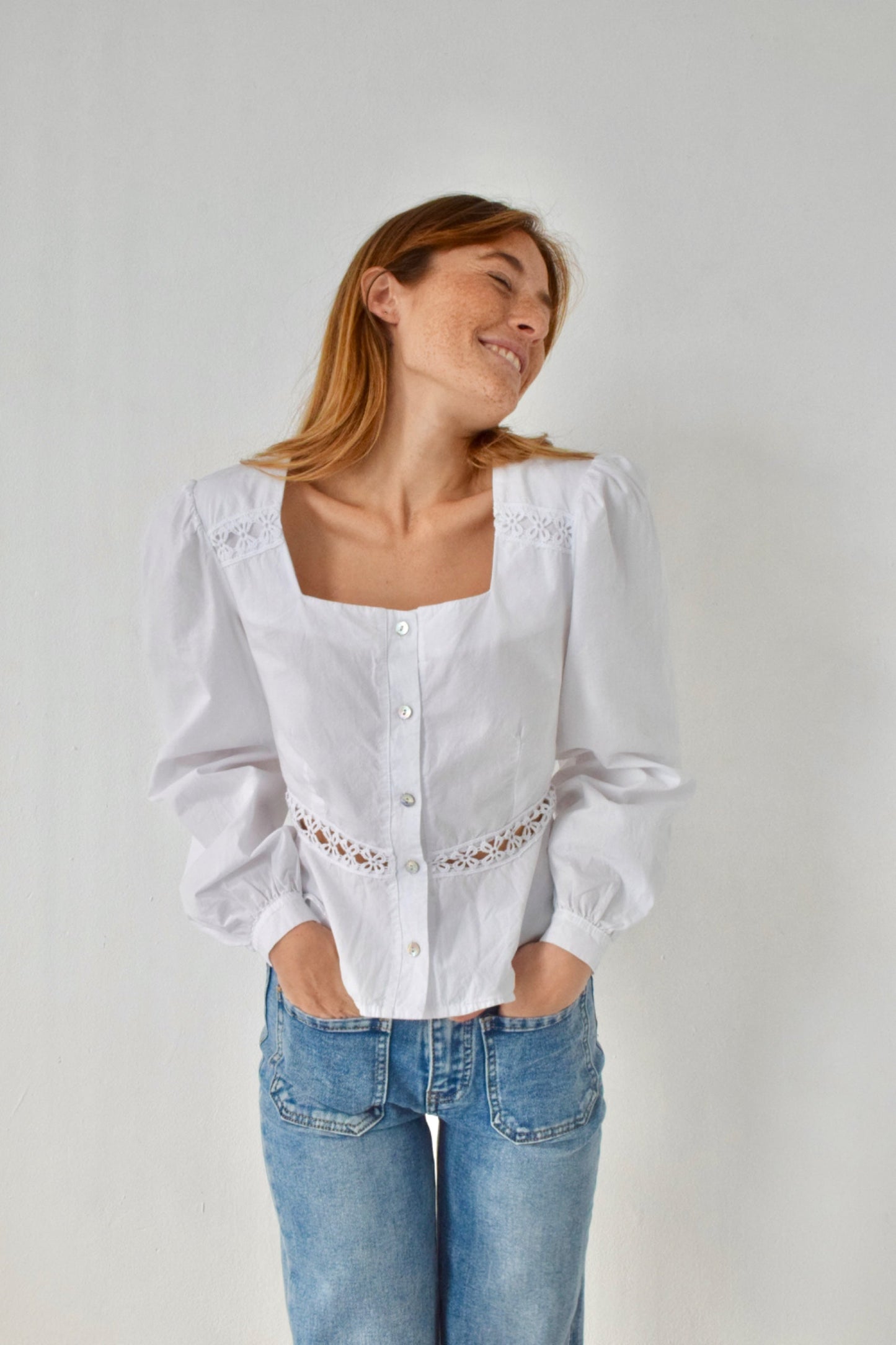 Blusa Roma Blanca
