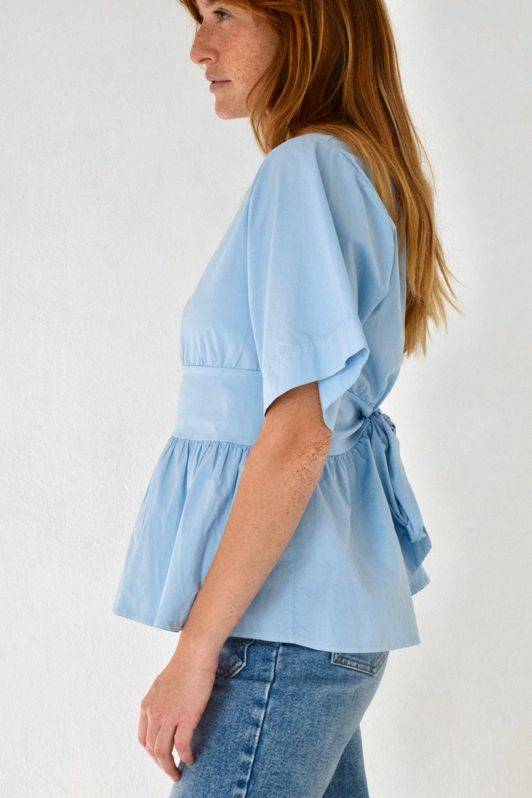 Ari Blue Blouse