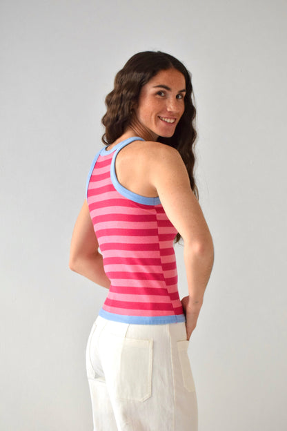 Pink and Fuchsia Nuri Top