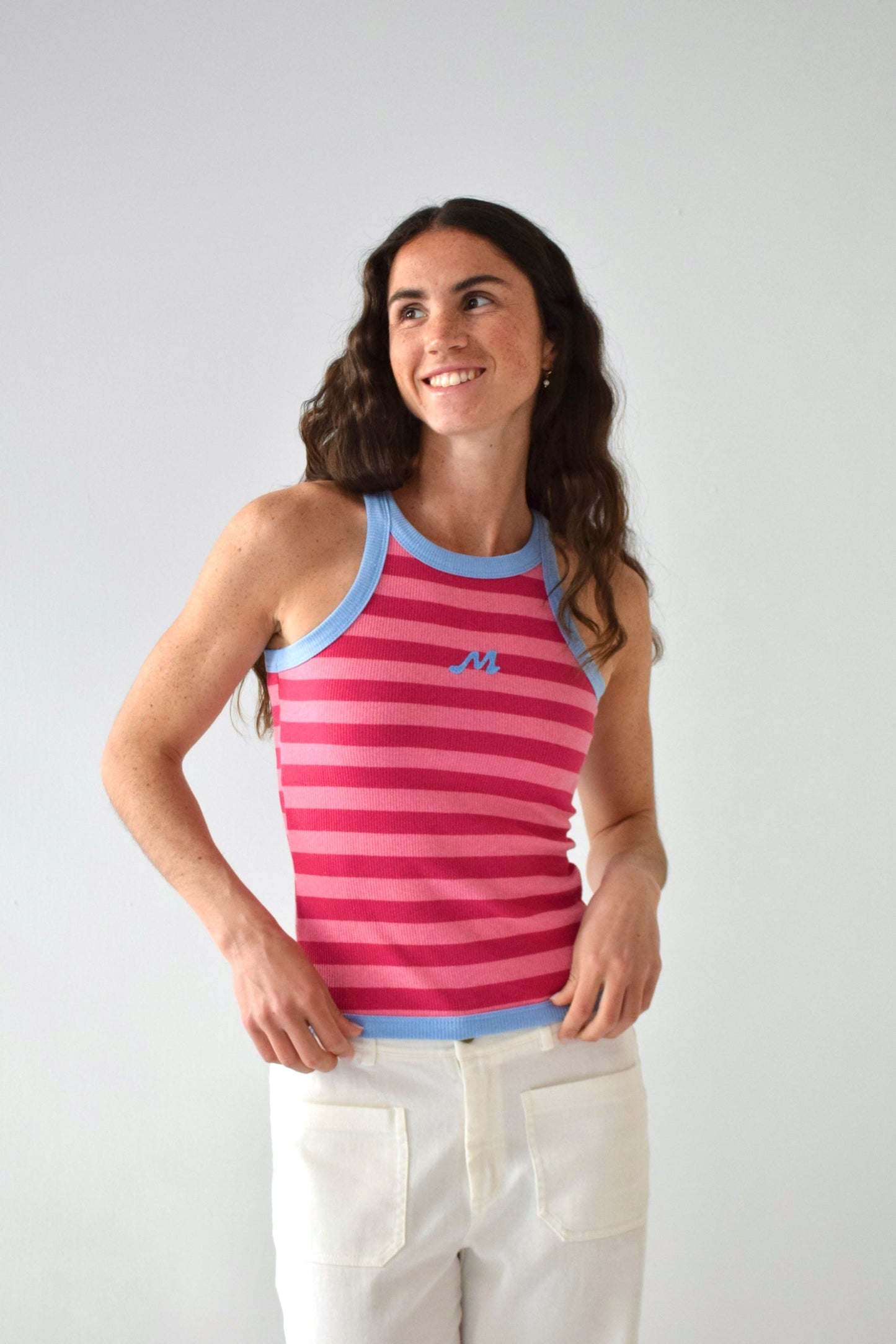 Pink and Fuchsia Nuri Top
