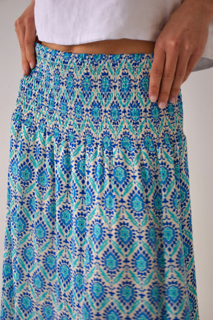 Mica Navy Skirt