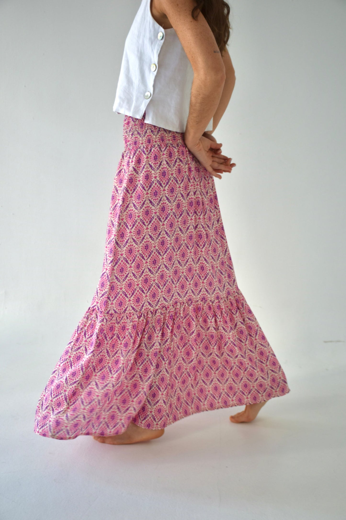 Mica Pink Skirt