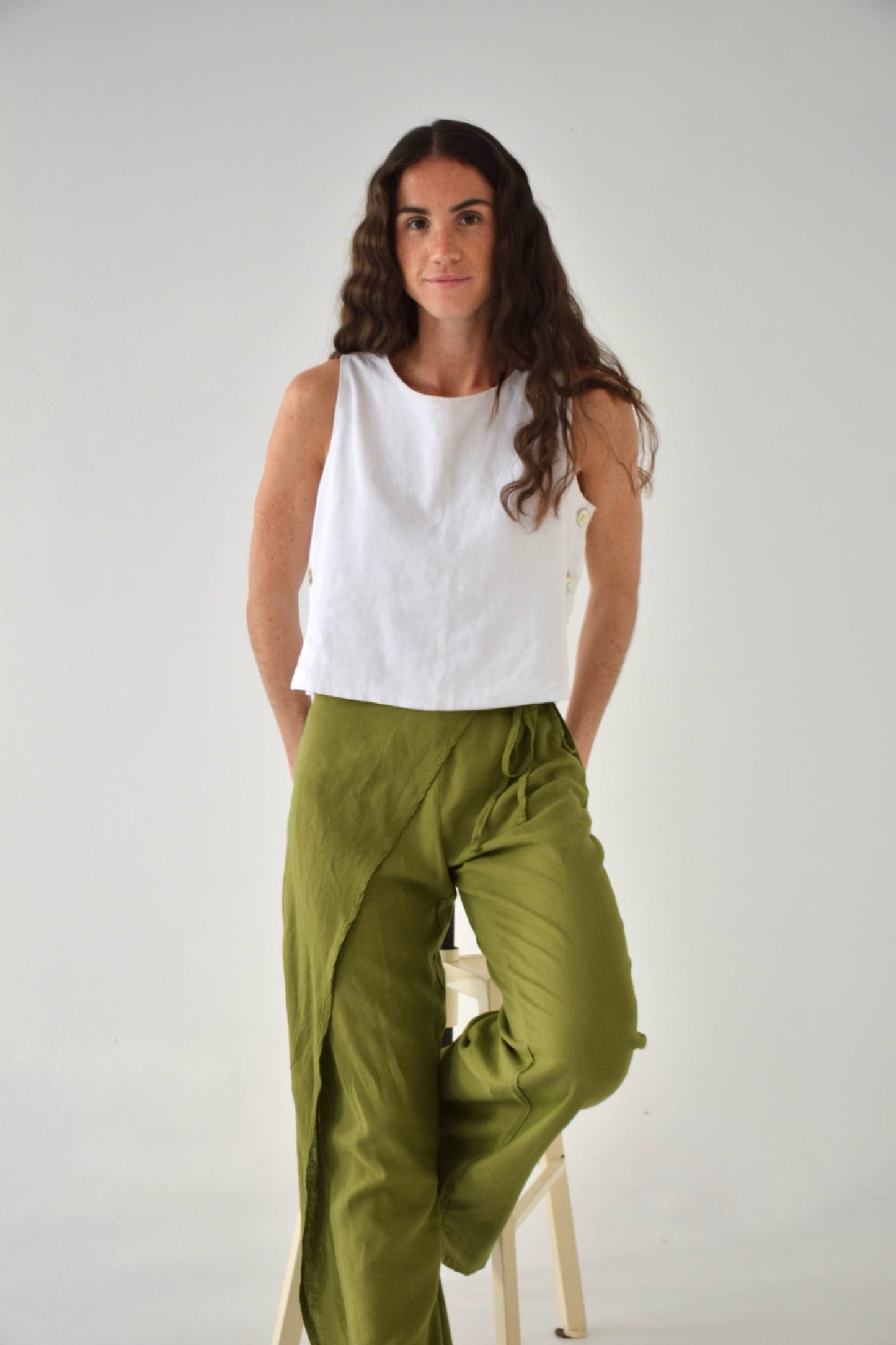 Carlota Green Trousers