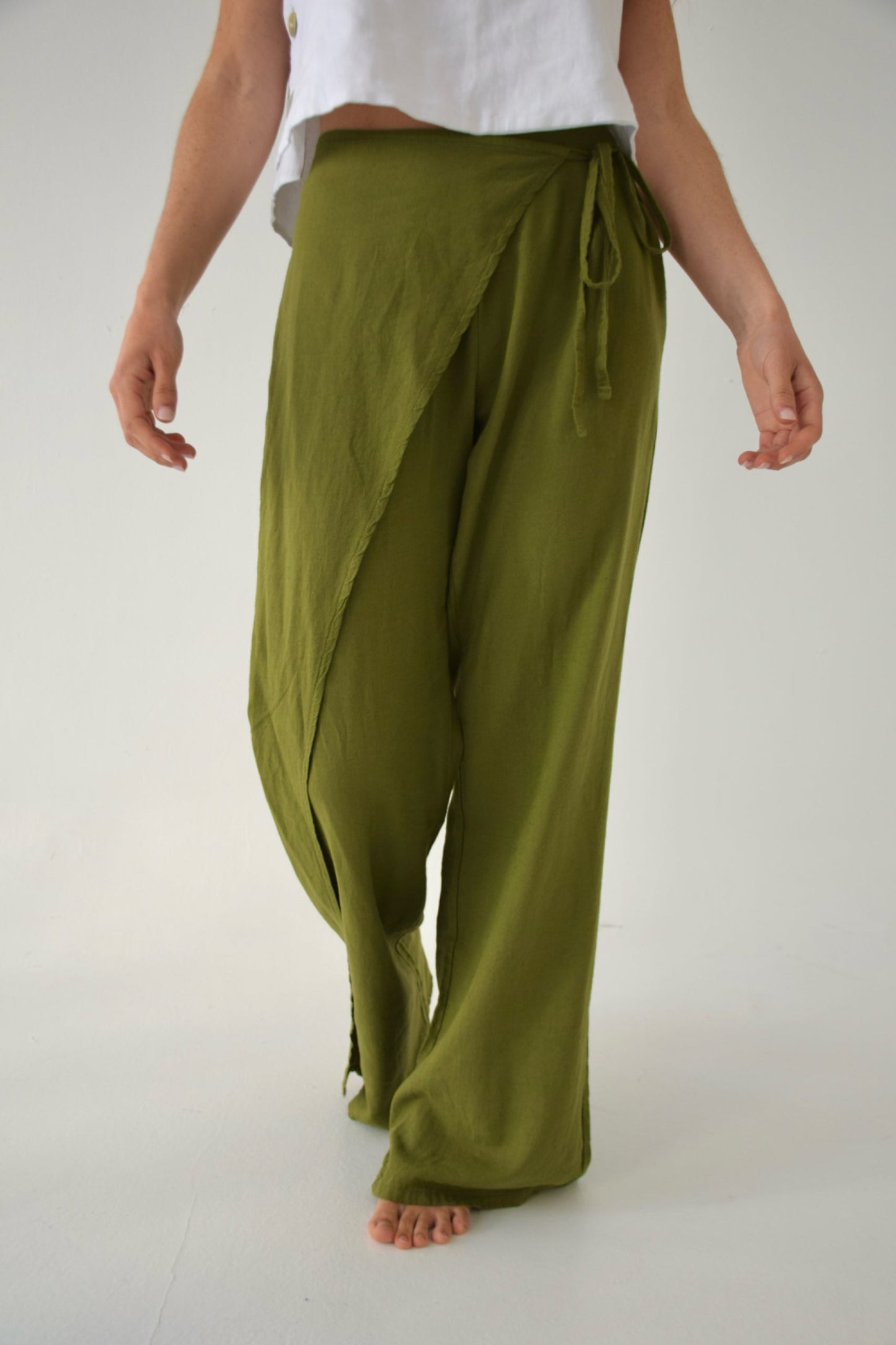 Carlota Green Trousers