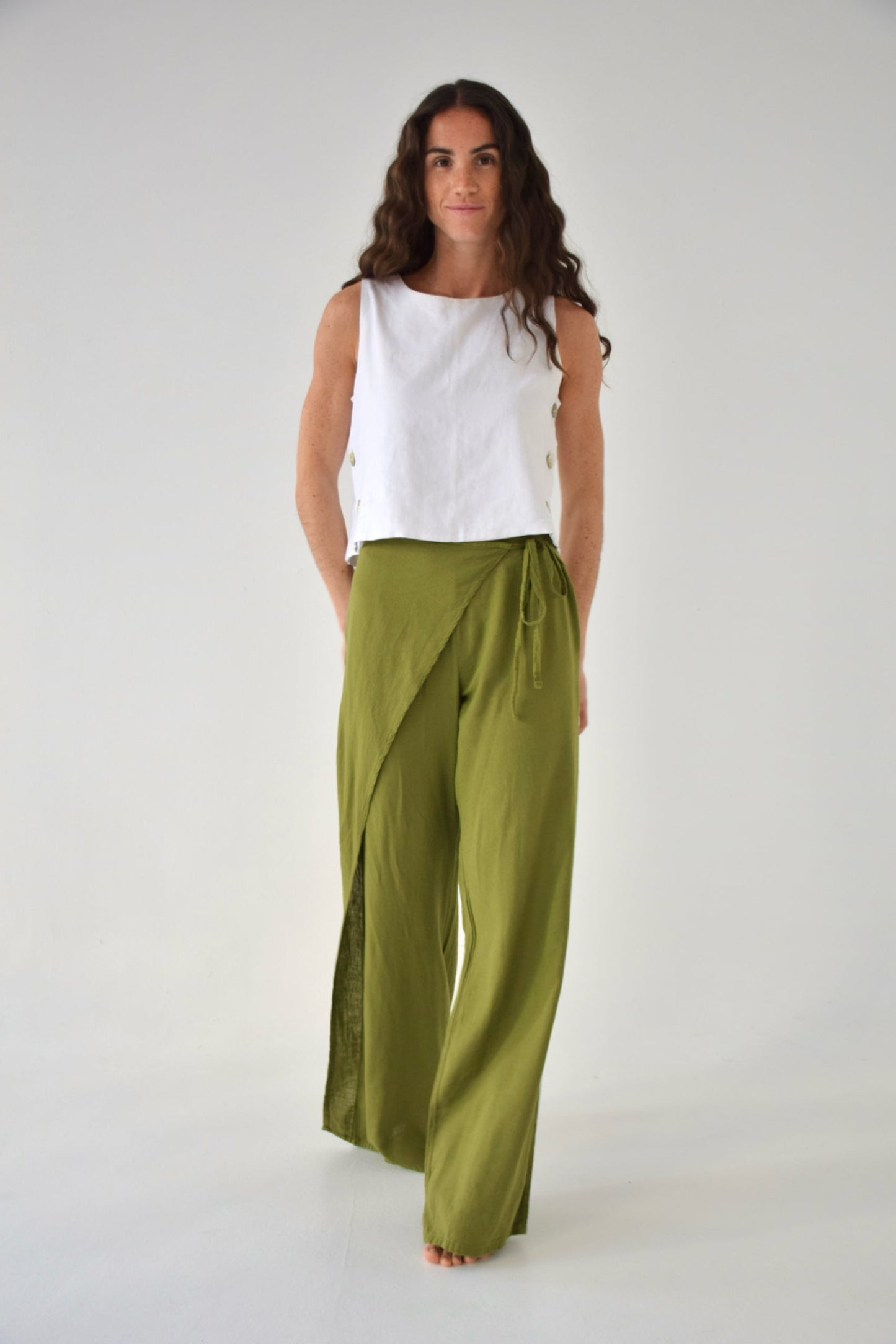 Carlota Green Trousers