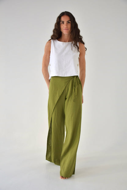 Carlota Green Trousers