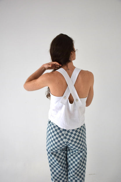 Top Clau White