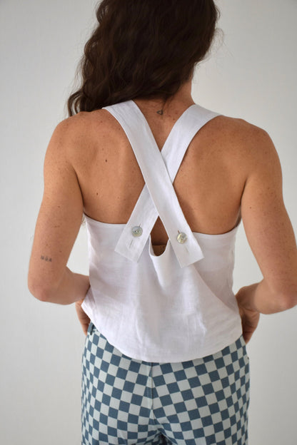 Top Clau White