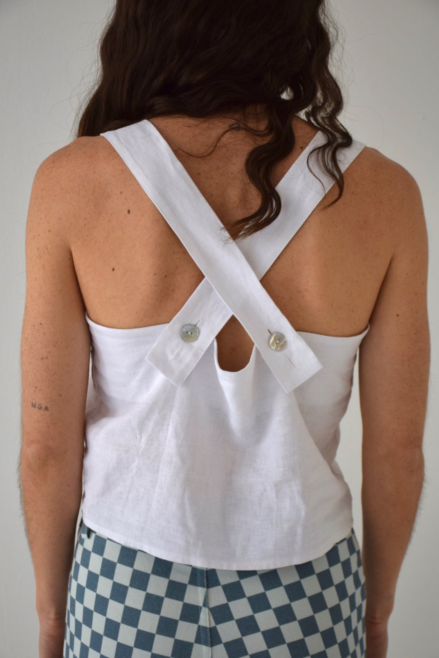 Top Clau White