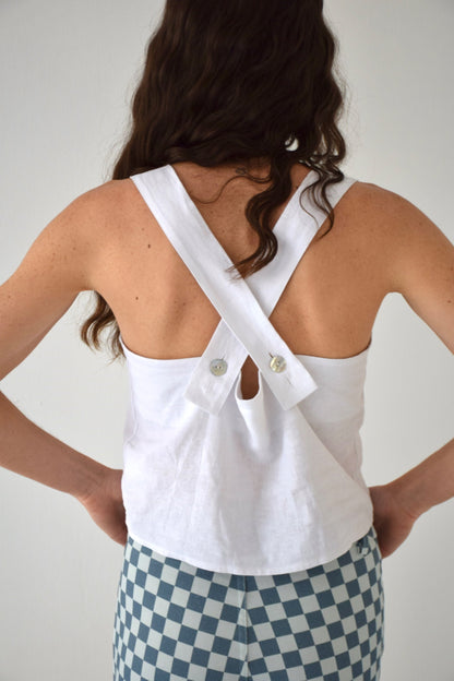 Top Clau White