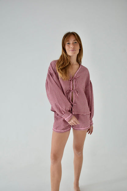 Short Marta Vichy Burgundy