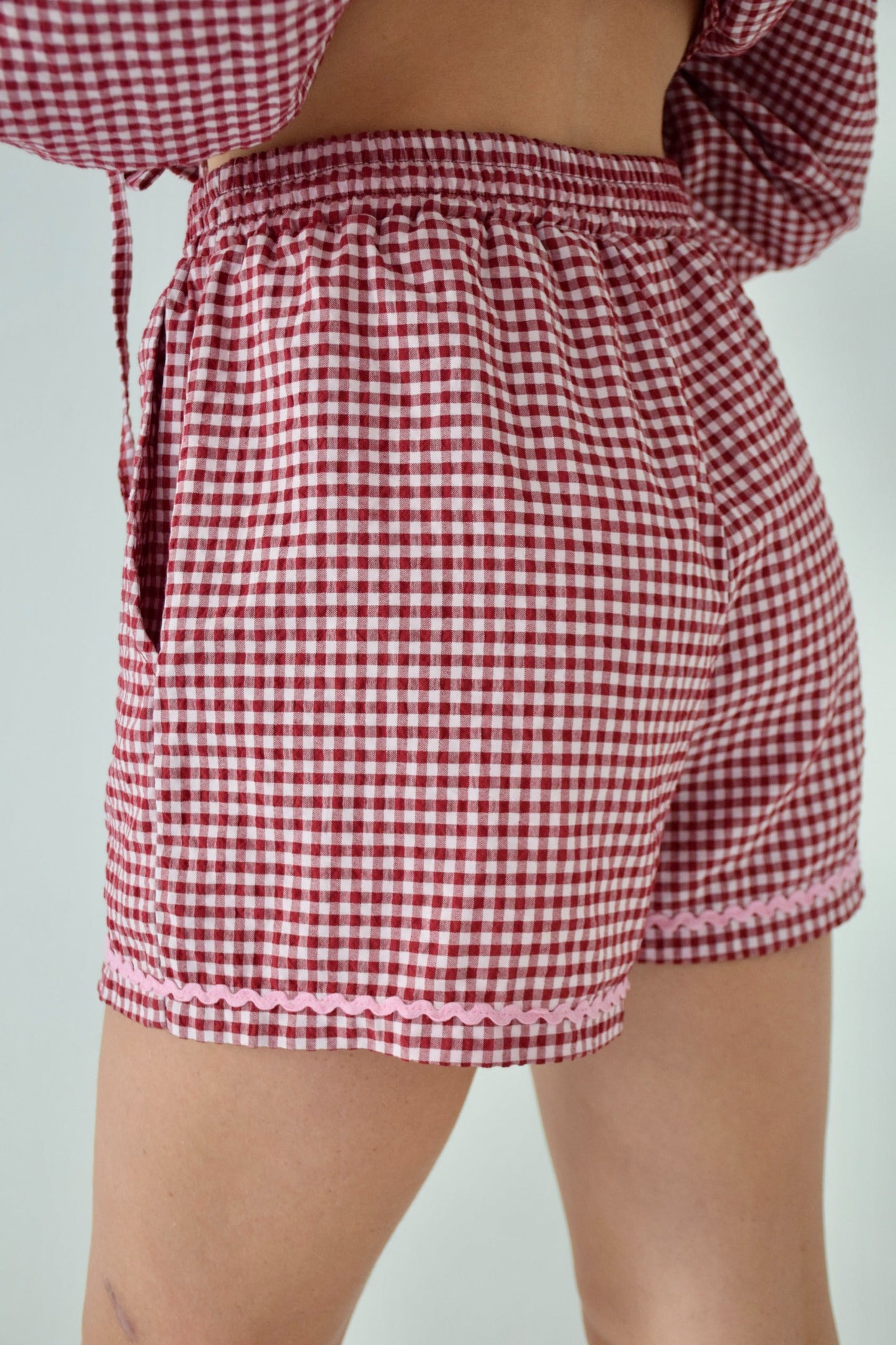 Short Marta Vichy Burgundy
