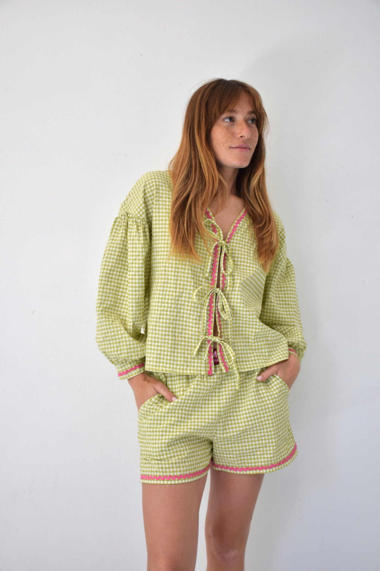 Blusa Marta Vichy Verde