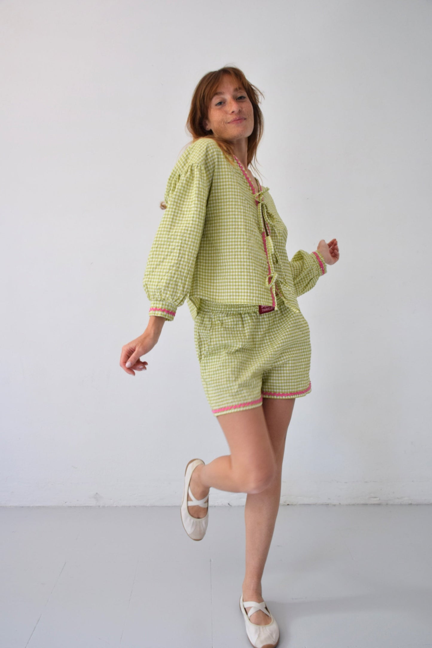 Blusa Marta Vichy Verde