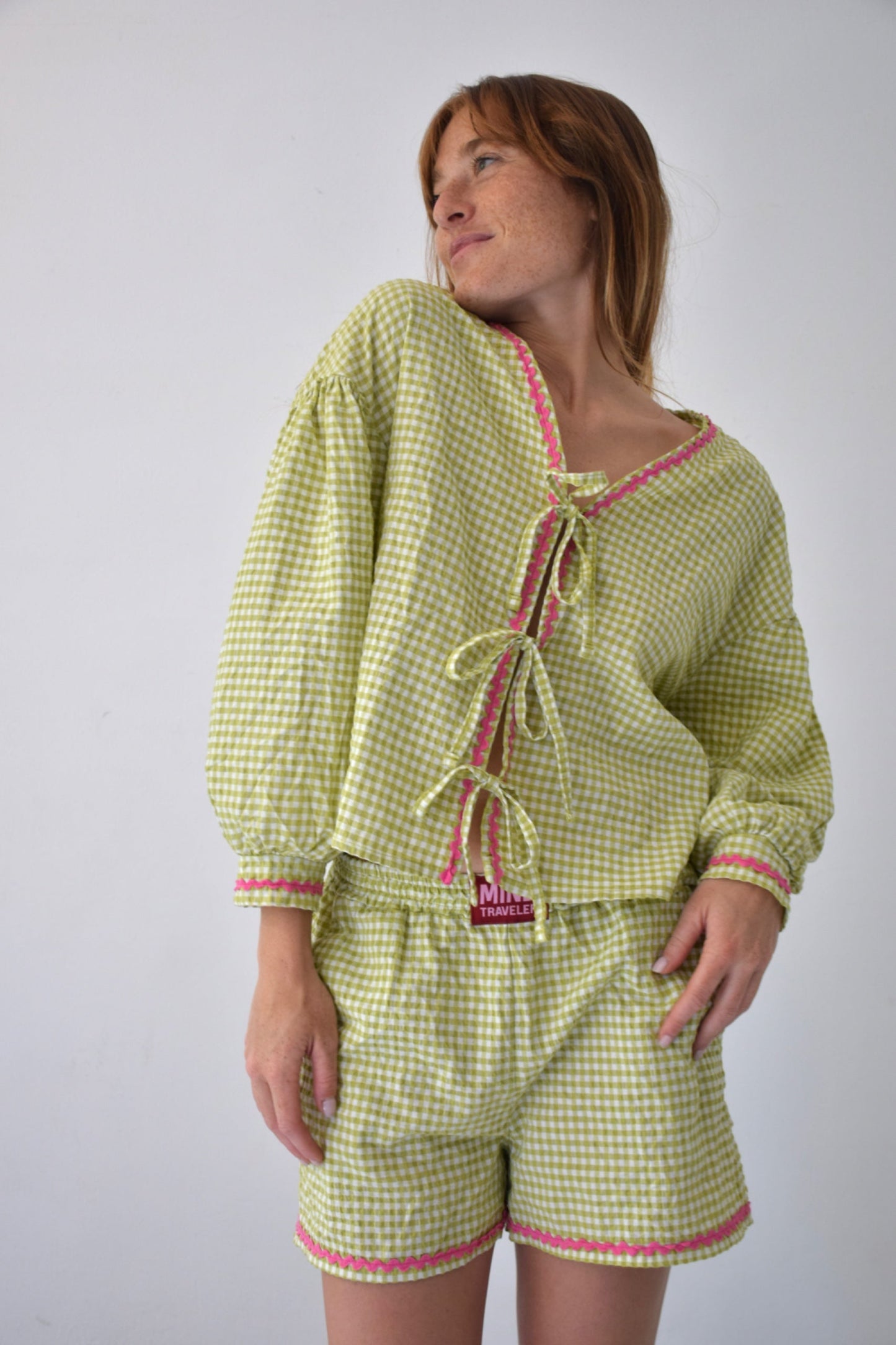 Blusa Marta Vichy Verde