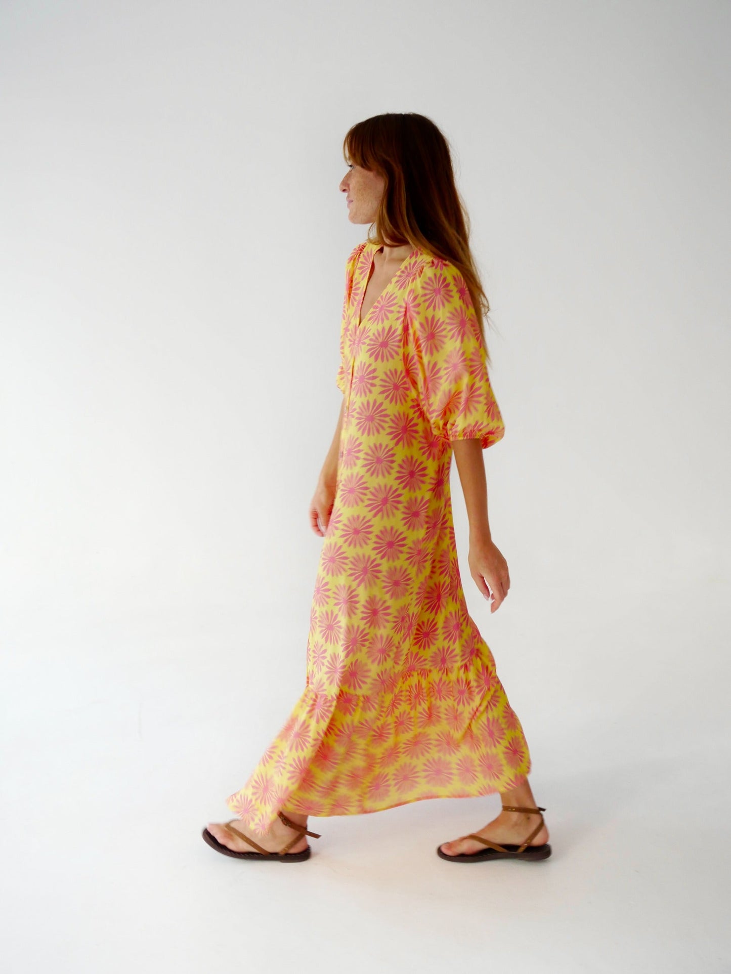 Vestido Mica Amarillo