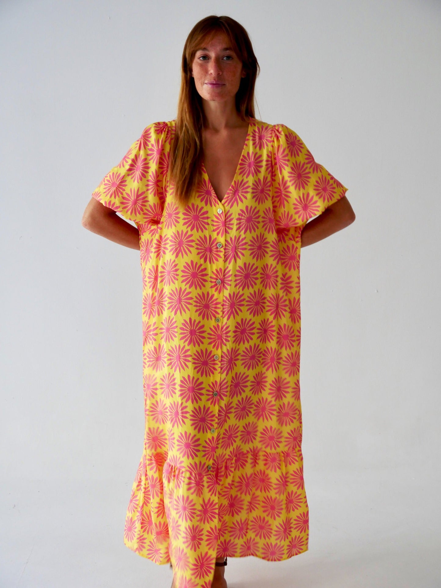 Vestido Mica Amarillo
