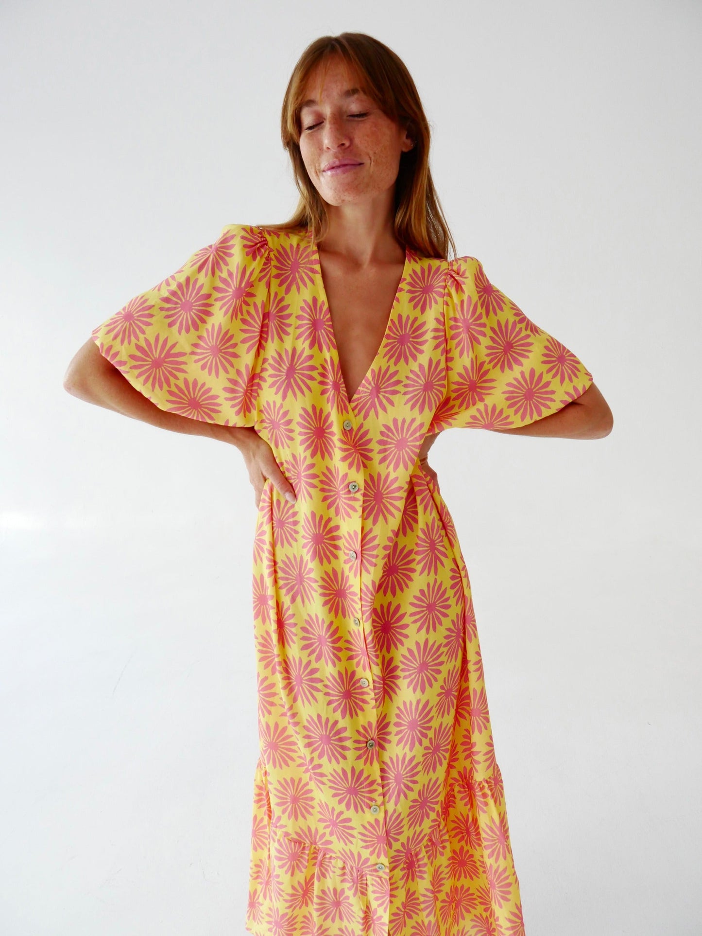 Vestido Mica Amarillo