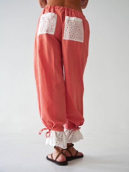 Pantalón Claudia Vichy Naranja