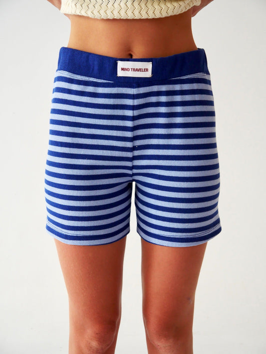 Short Núria Celeste y Azul