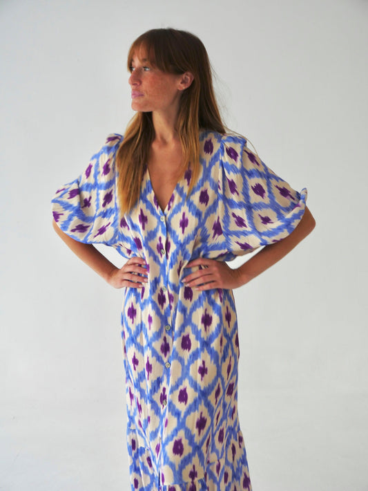 Vestido Mica Azul
