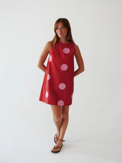 Vestido Macarena Burgundy