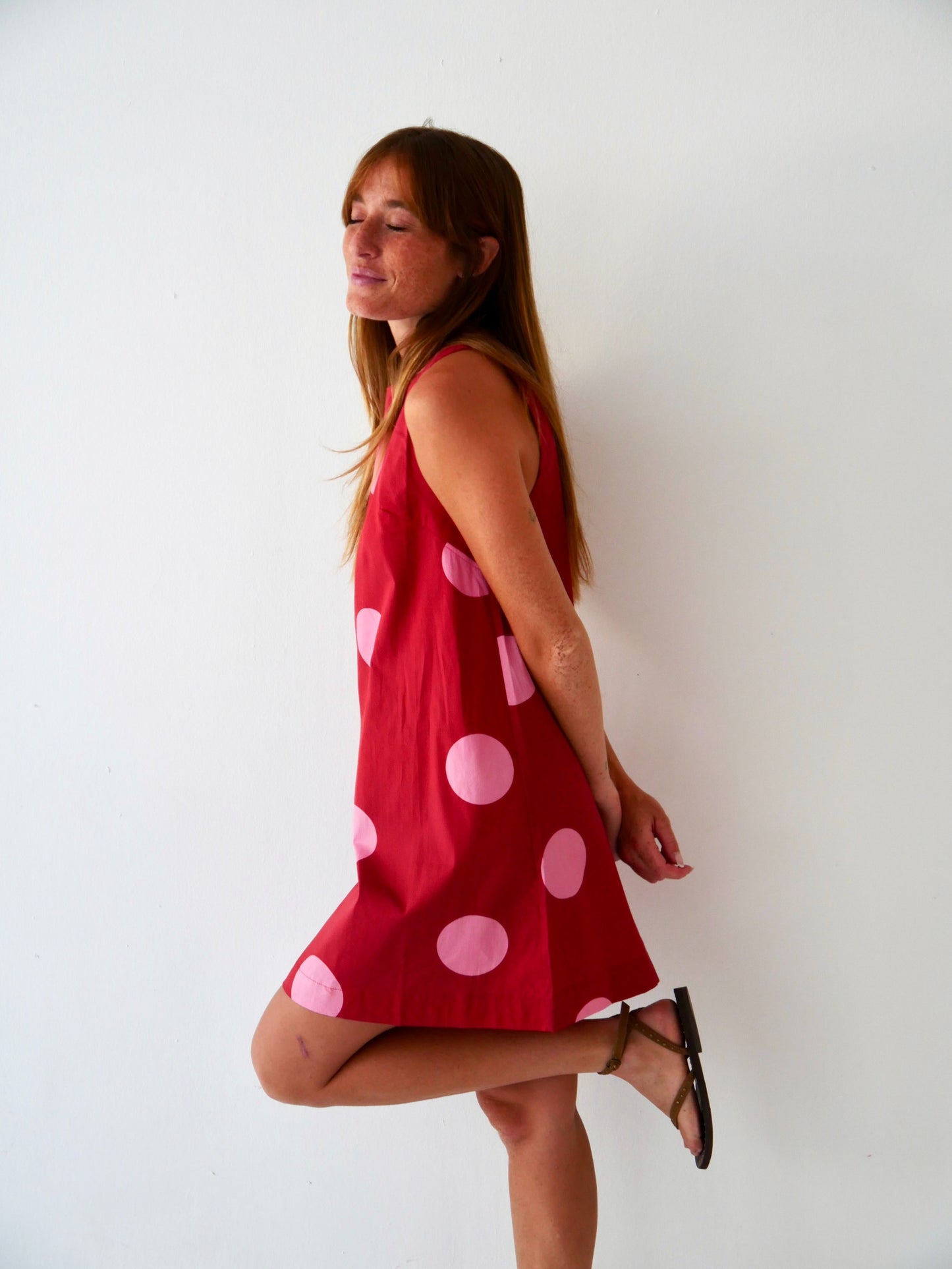 Vestido Macarena Burgundy