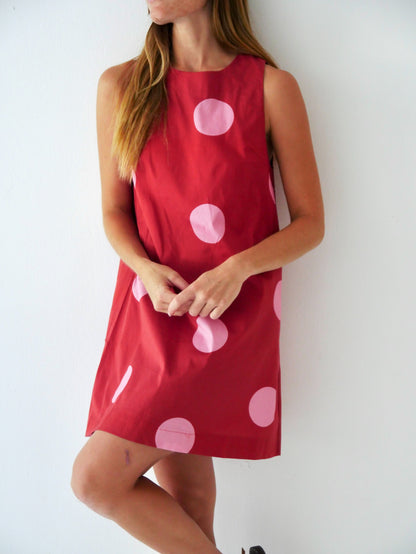 Vestido Macarena Burgundy