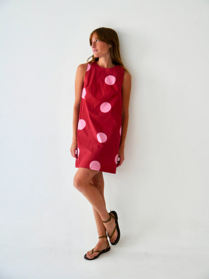 Vestido Macarena Burgundy