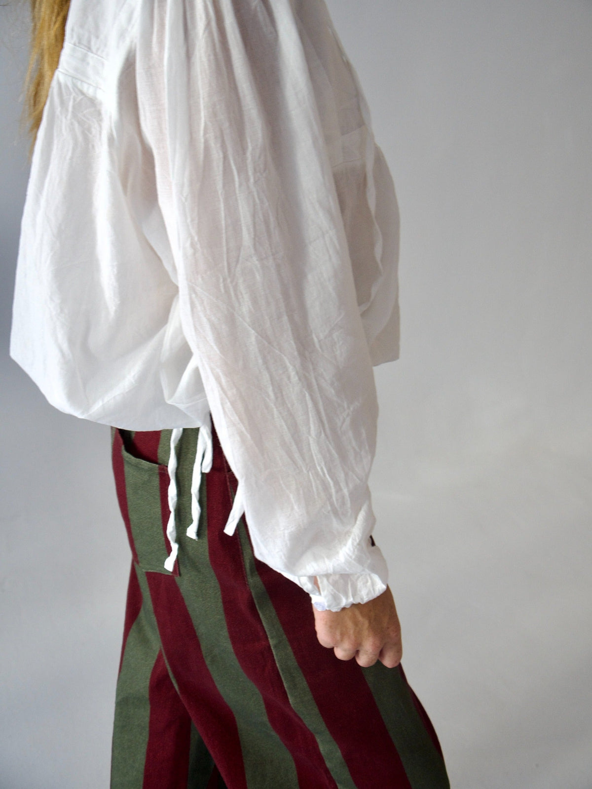 White Violet Blouse