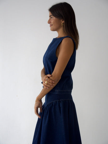 Chaleco Claudia Denim