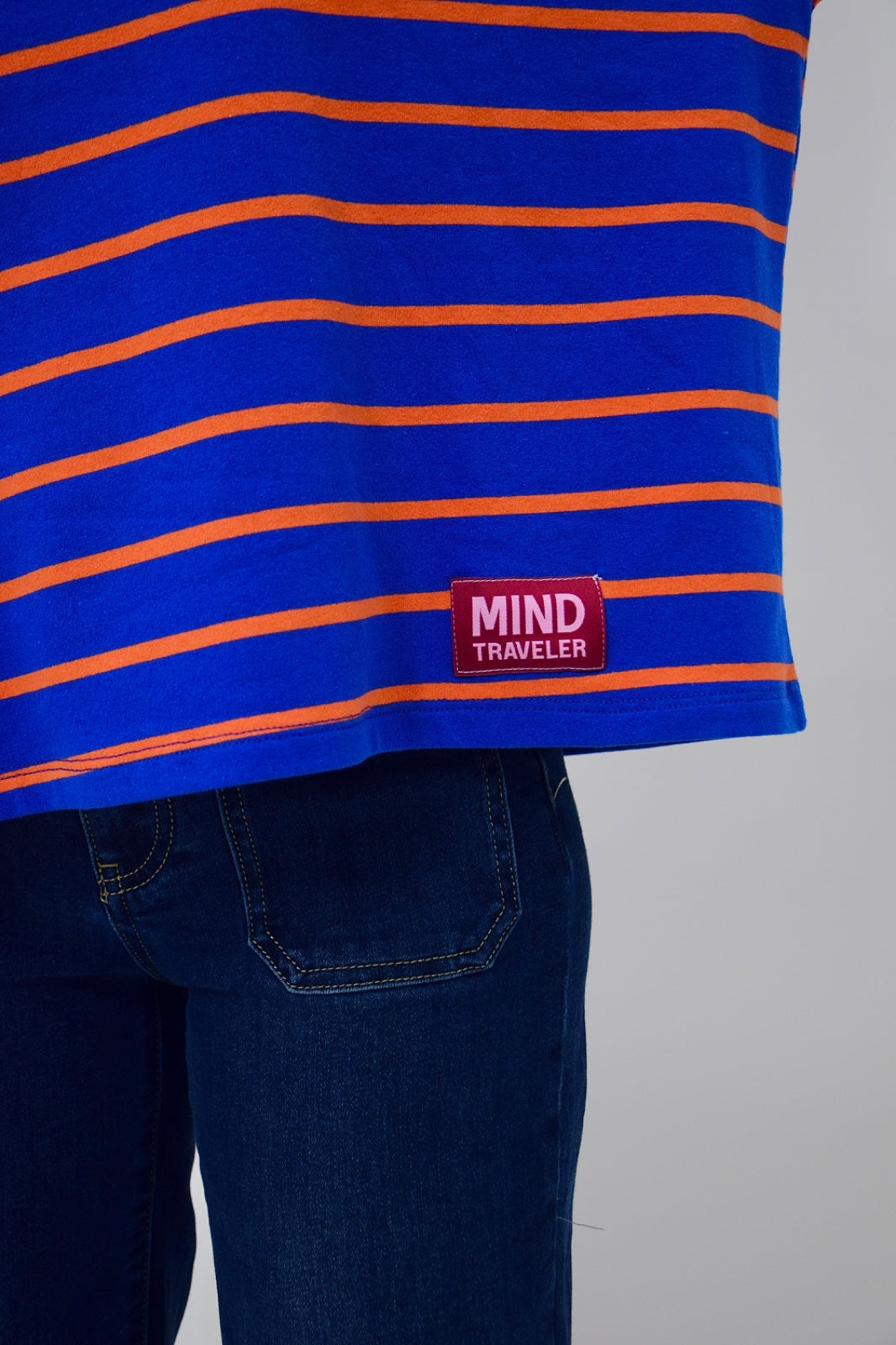 Camiseta Míriam Azul y Naranja