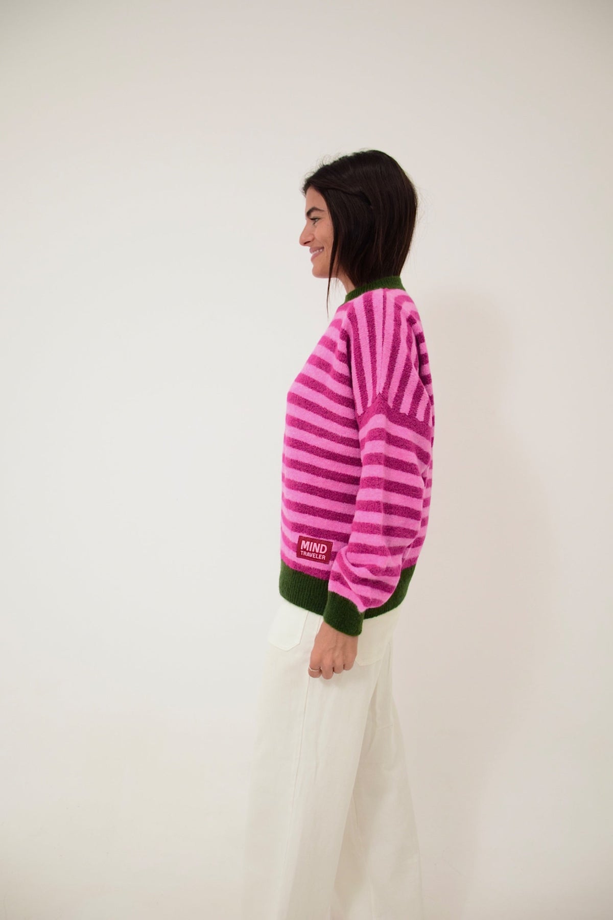 Jersey Pia Rosa y Verde