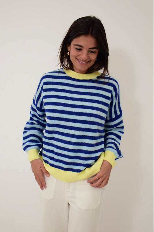 Jersey Pia Azul y Amarillo
