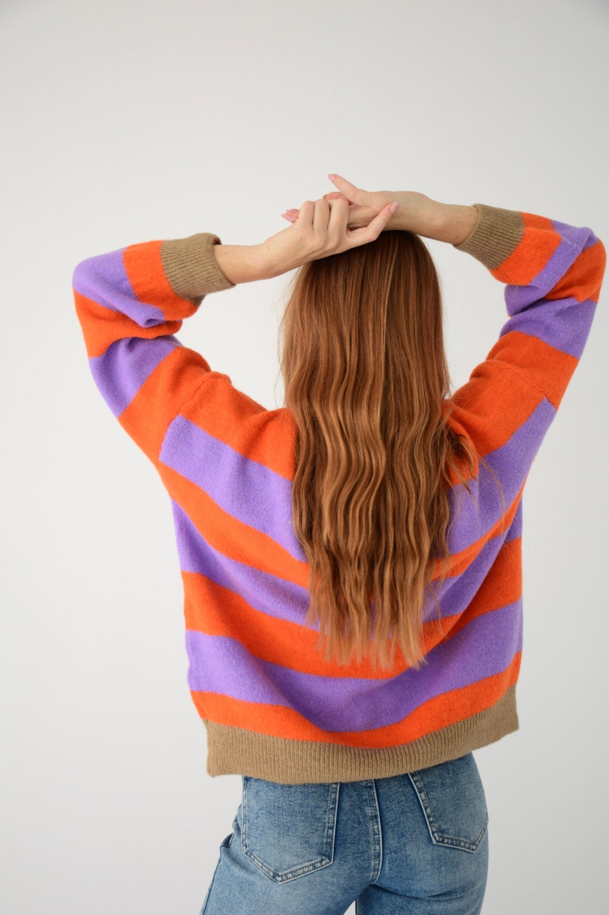 Jersey Mapi Lavanda y Naranja