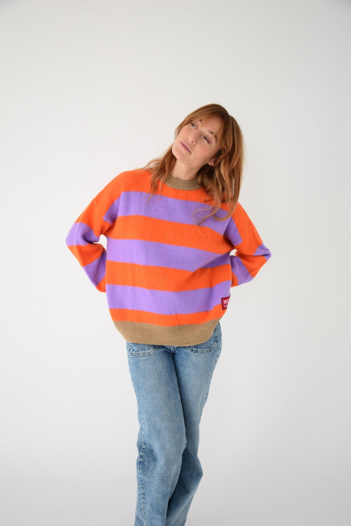 Jersey Mapi Lavanda y Naranja
