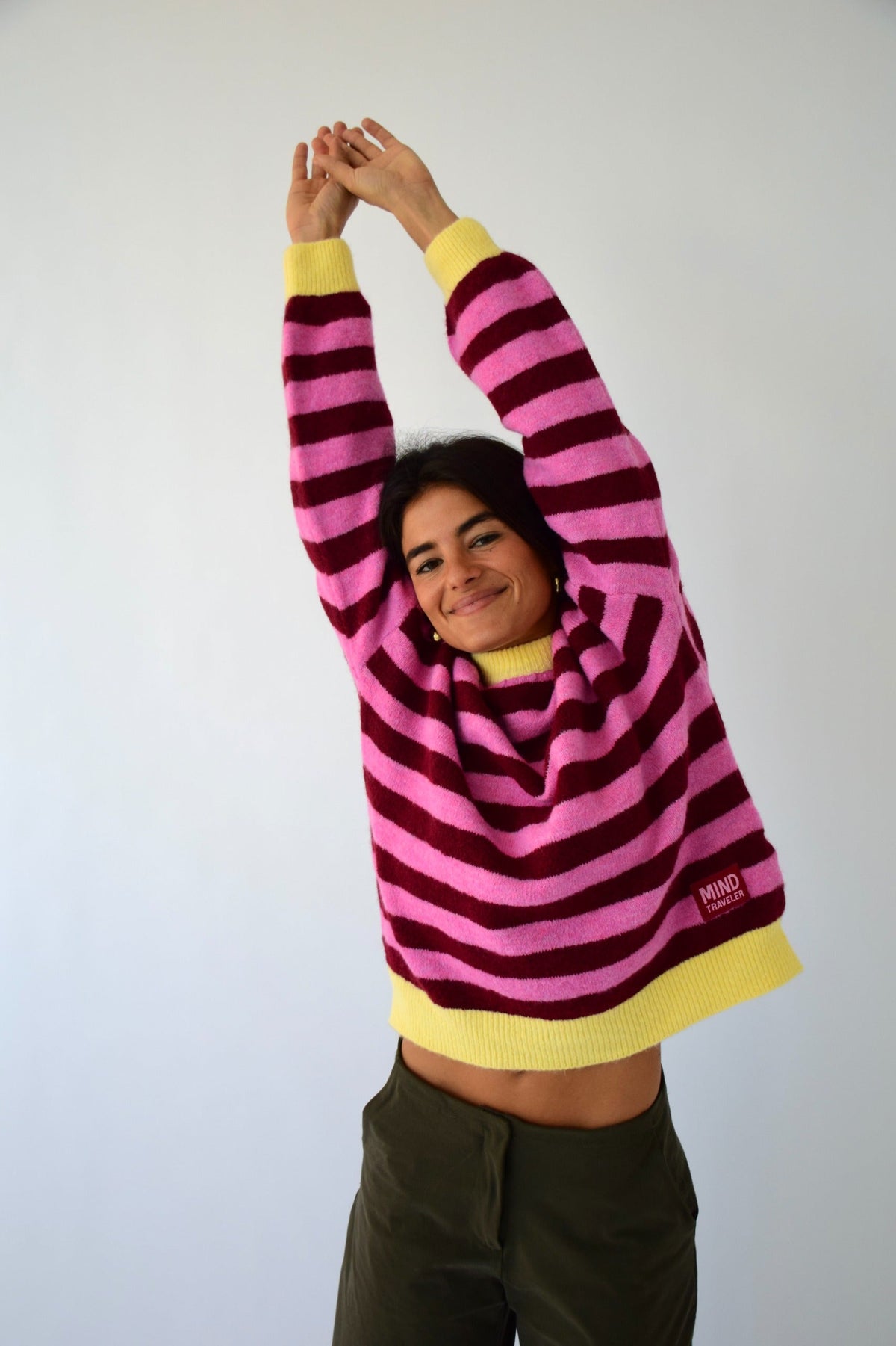 Jersey Pia Burgundy y Rosa