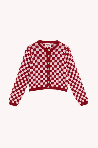 Martina Pink Cotton Cardigan