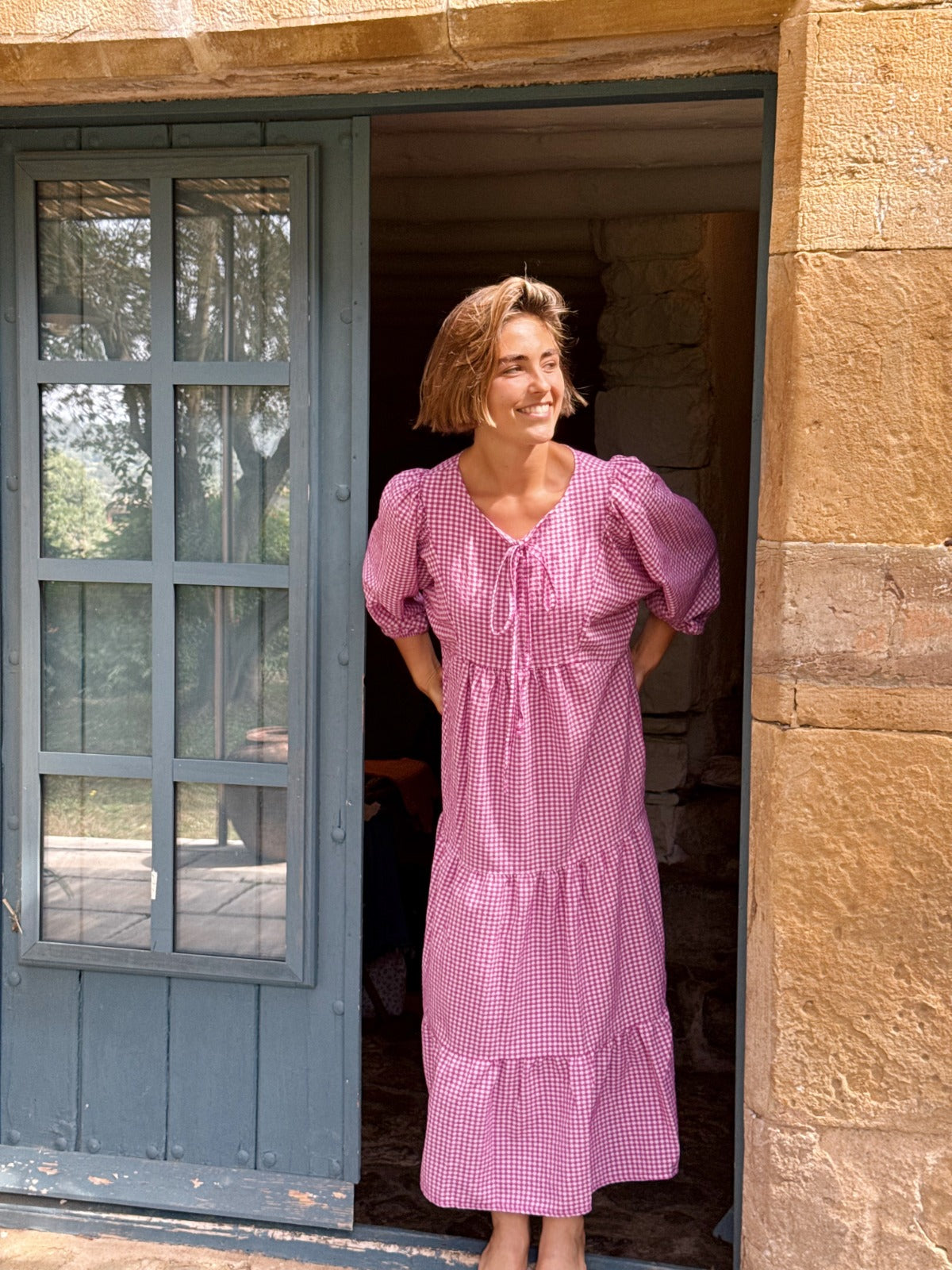 Vestido Gabriela Buganvilla