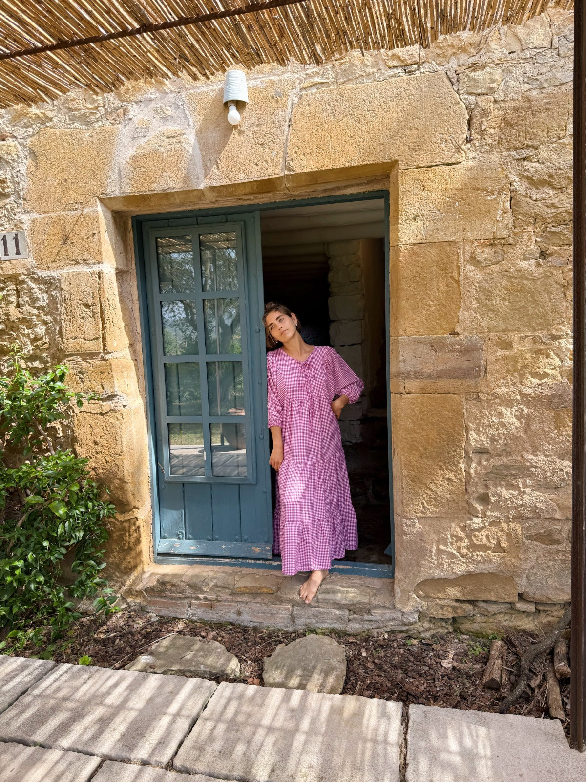 Vestido Gabriela Buganvilla