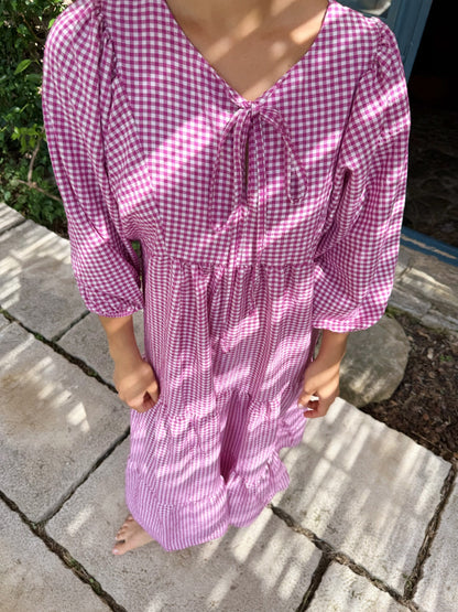 Vestido Gabriela Buganvilla